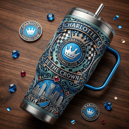 CRFC 40oz Tumbler With Handle LNTH