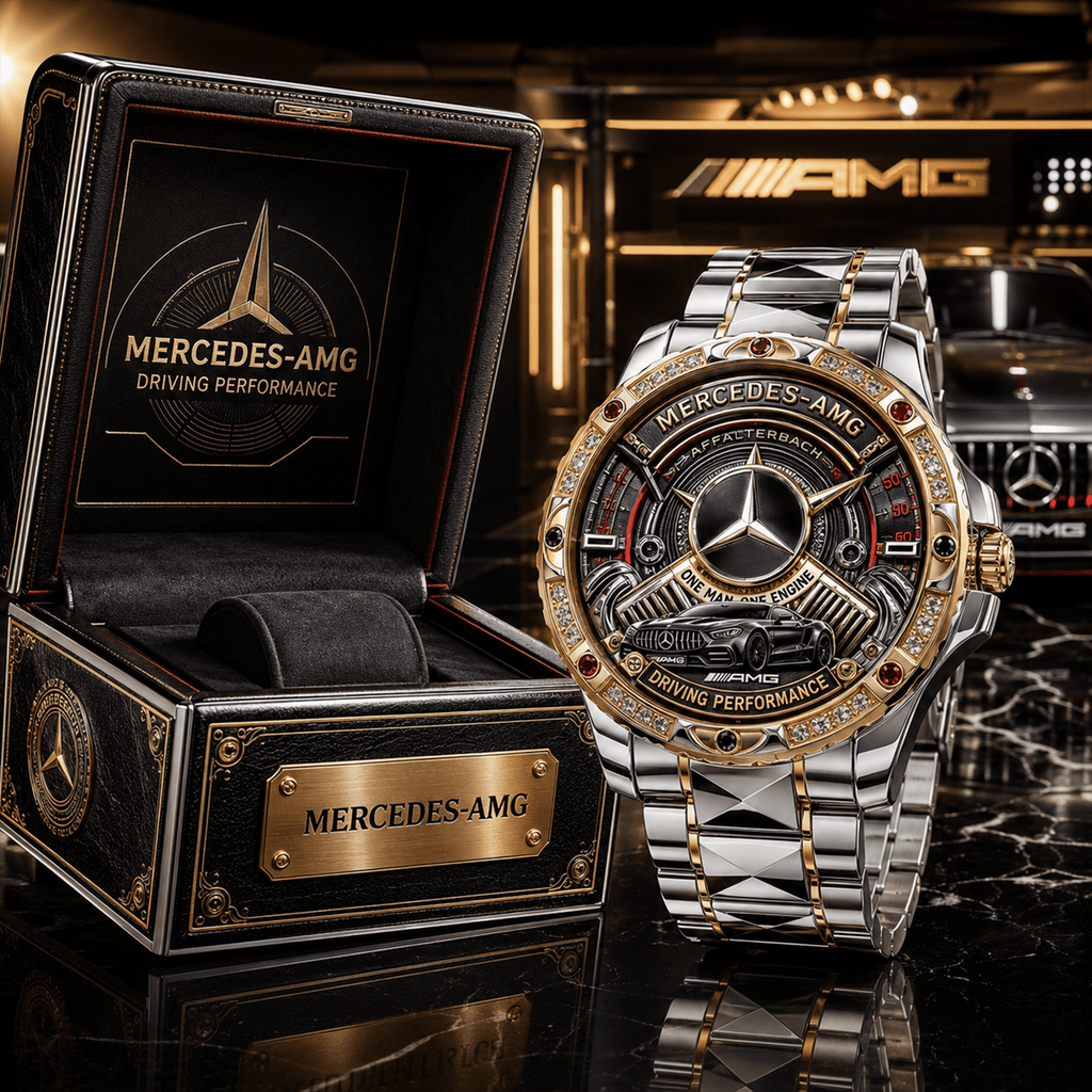 AMG Premium Stainless Steel Watch LNTH