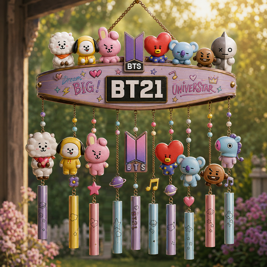 Premium BTS Wind Chime TNSM