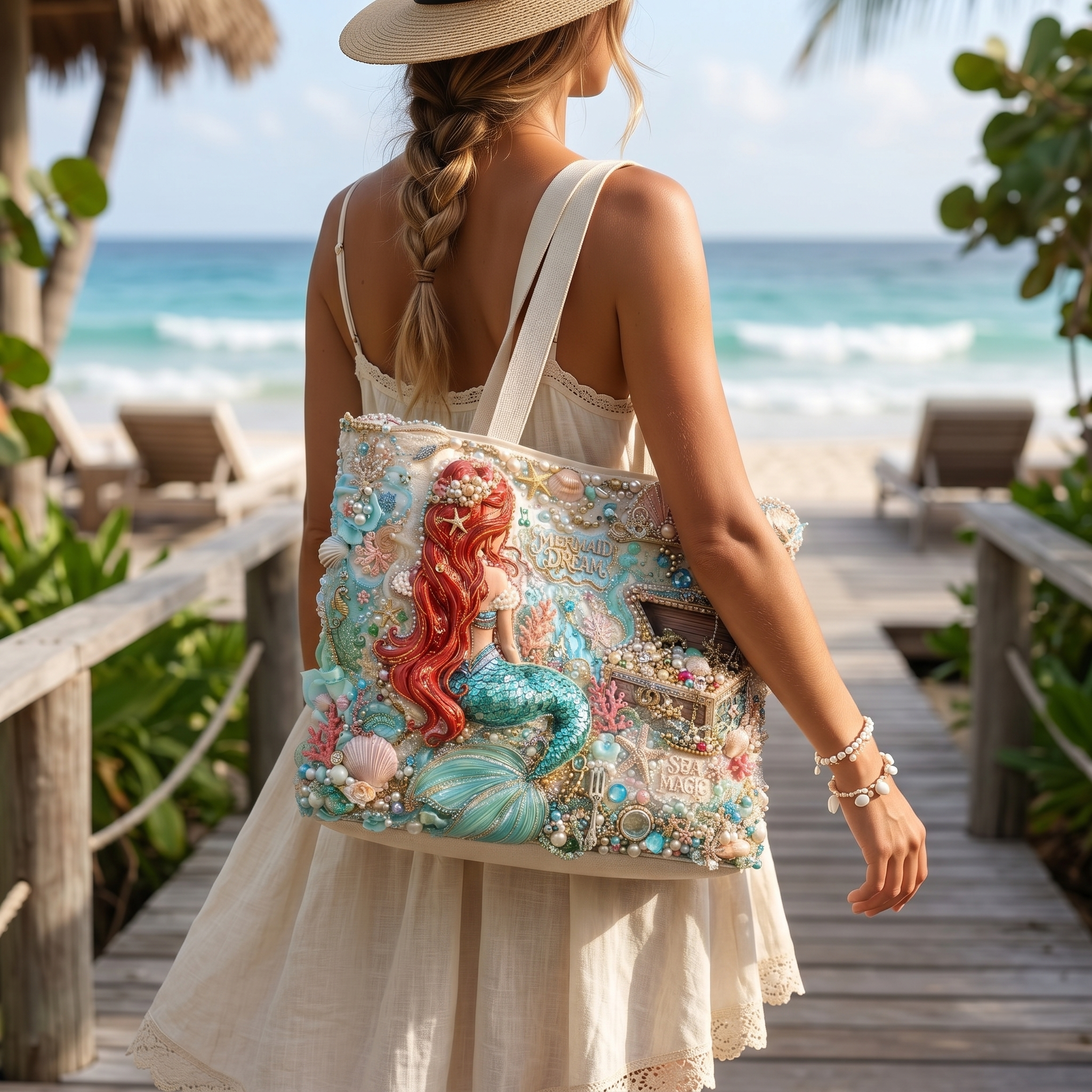 TLM Summer Vibes Tote Bag HTTT