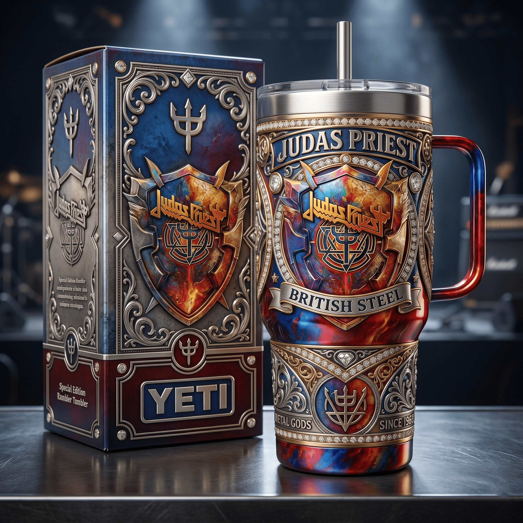 JDPR 40oz Tumbler With Handle LNTH