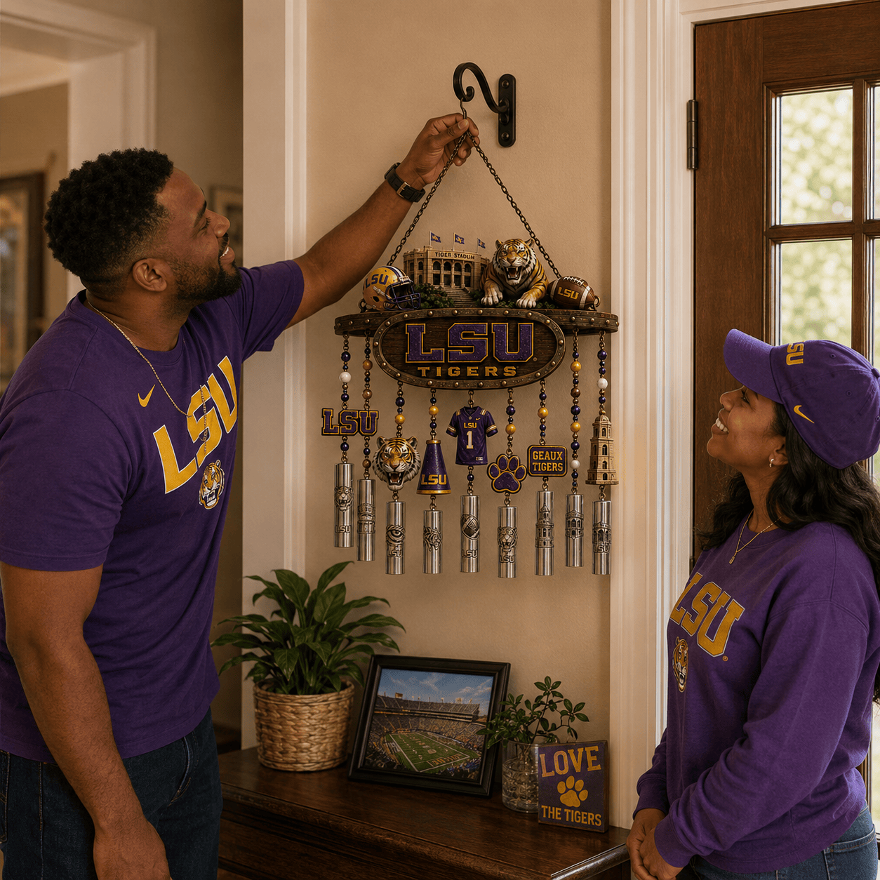 Premium LSU Wind Chime TNSM