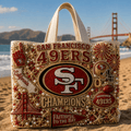 SF49 Summer Vibes Tote Bag TTNL