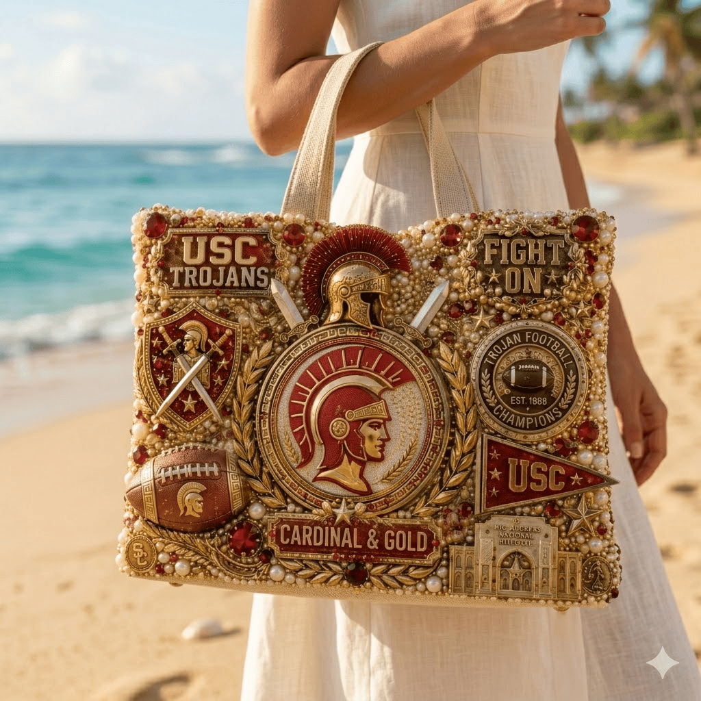 USC Summer Vibes Tote Bag TTNL