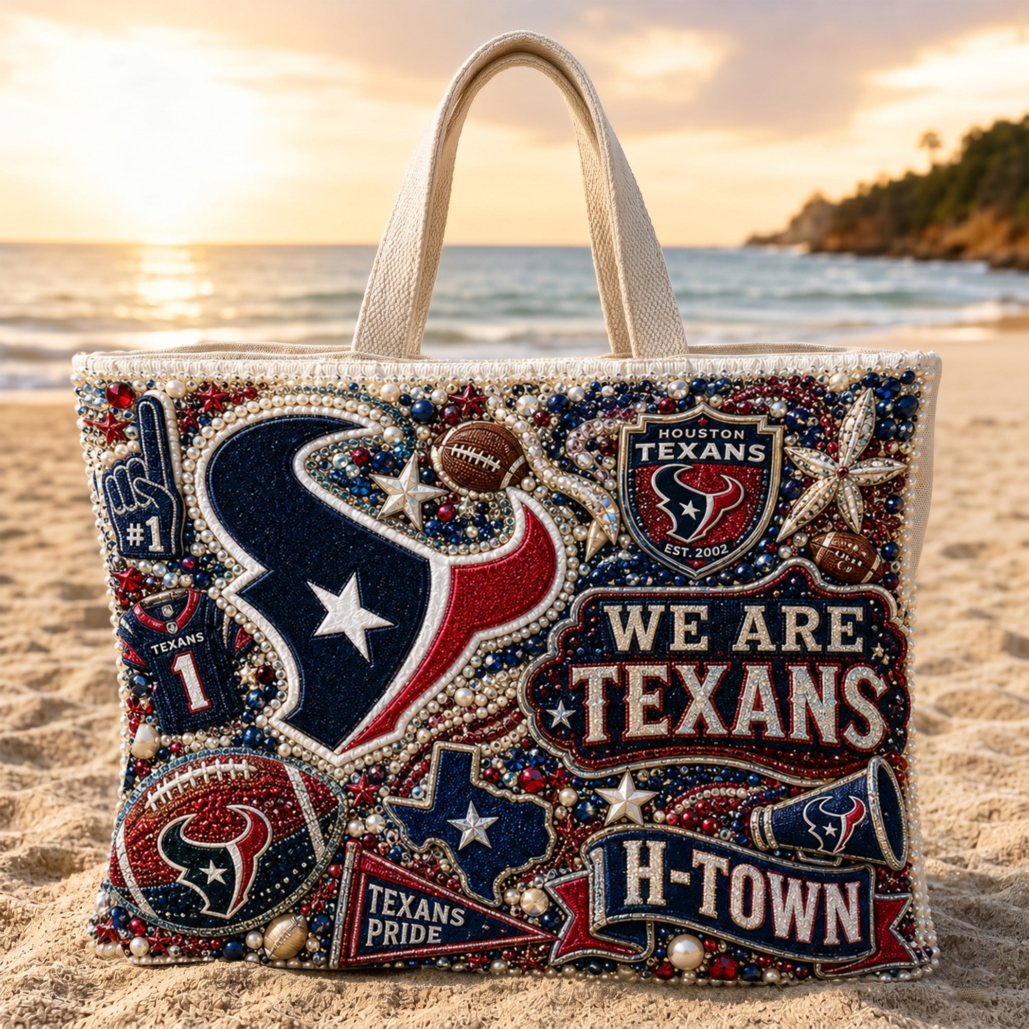 HTX Summer Vibes Tote Bag TTNL