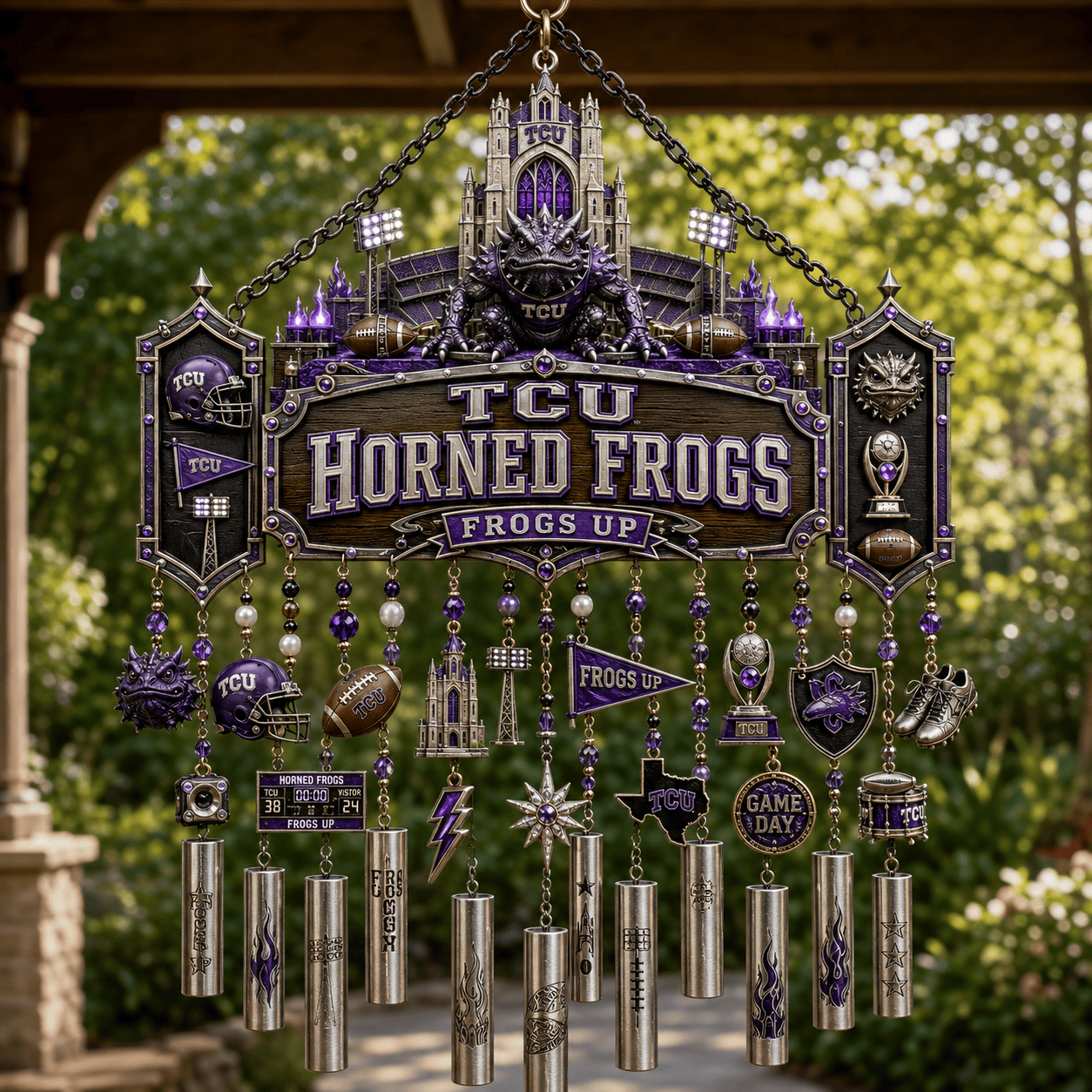 Premium TCU Wind Chime NTTH