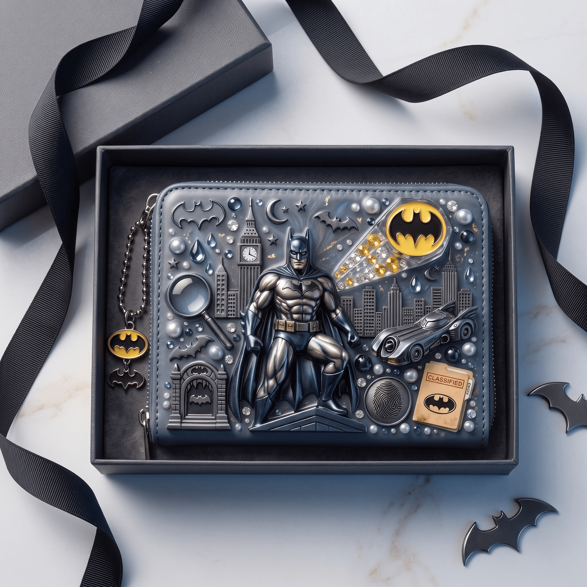 Premium BTM Handmade 3D Collage Wallet HTTT
