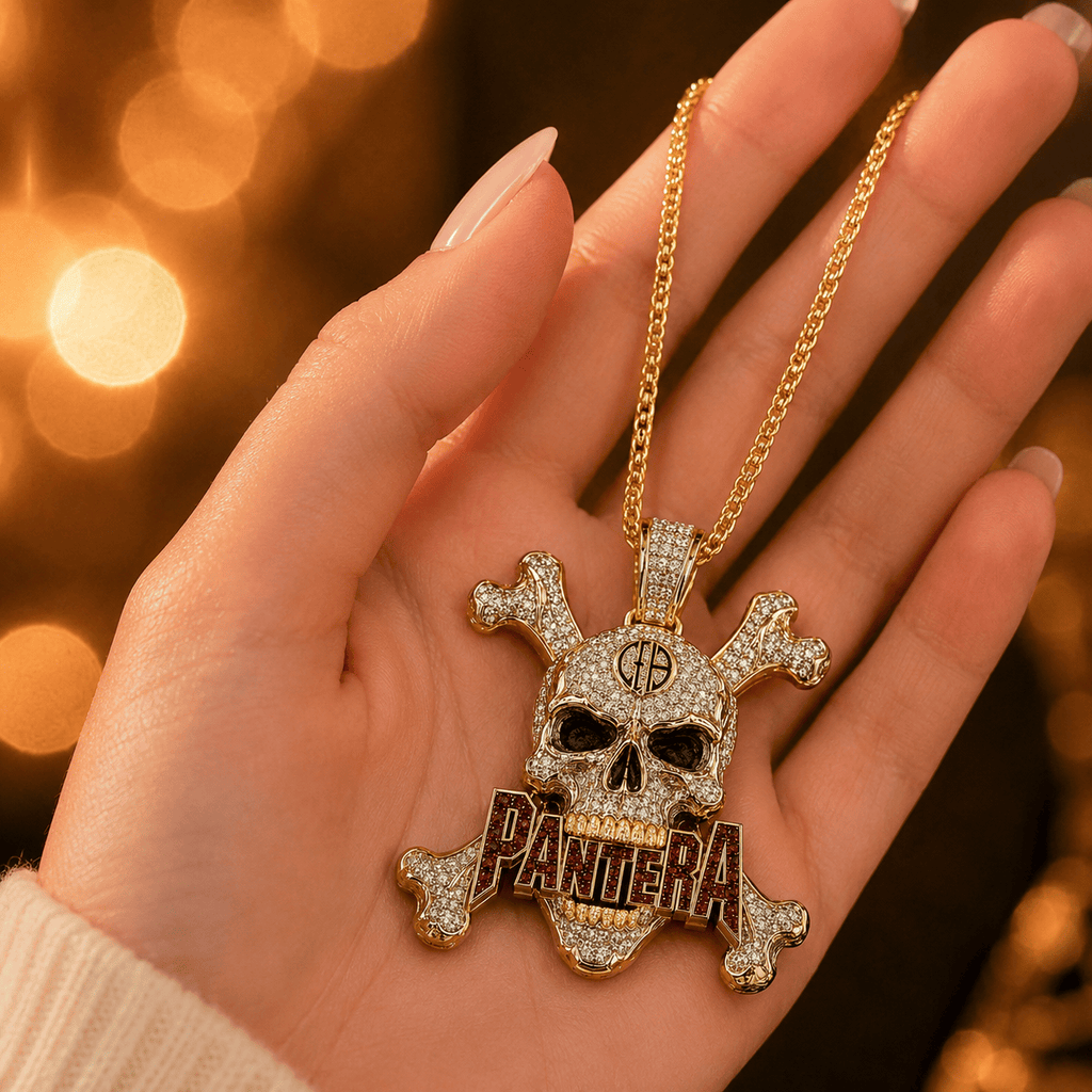 PTR Solid Gold Chain with Diamond Pendant TMH