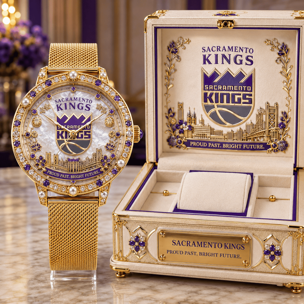 SCRK Premium Sacramento Kings Watch NTVA