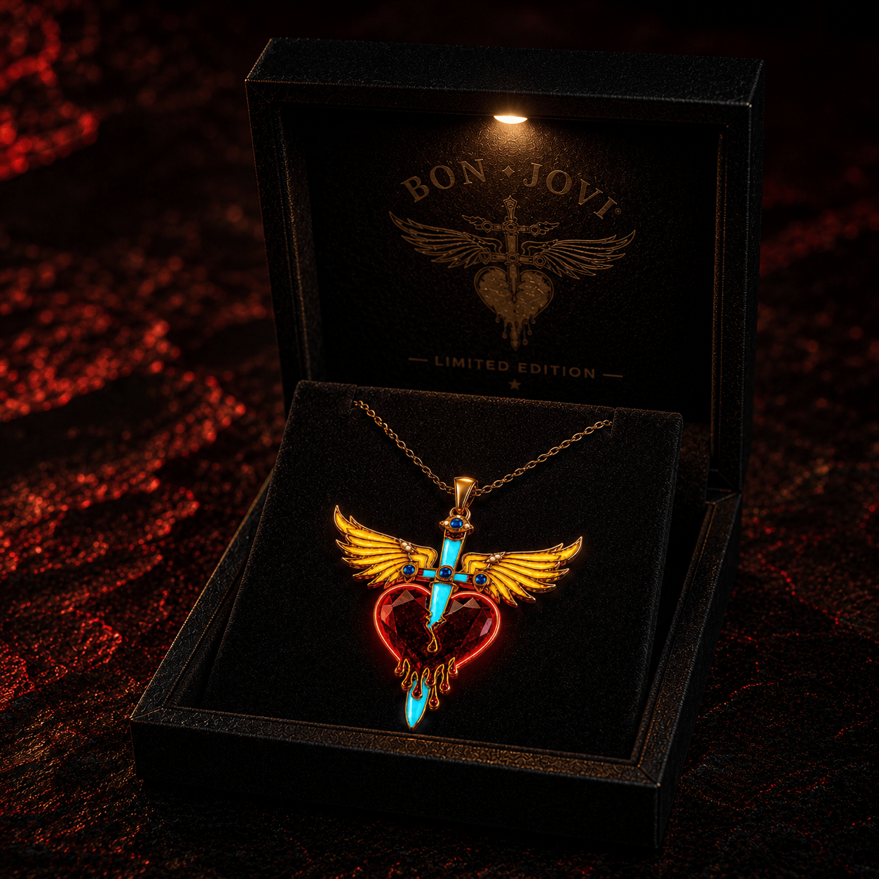 BJV Solid Gold Chain with Diamond Pendant TMH