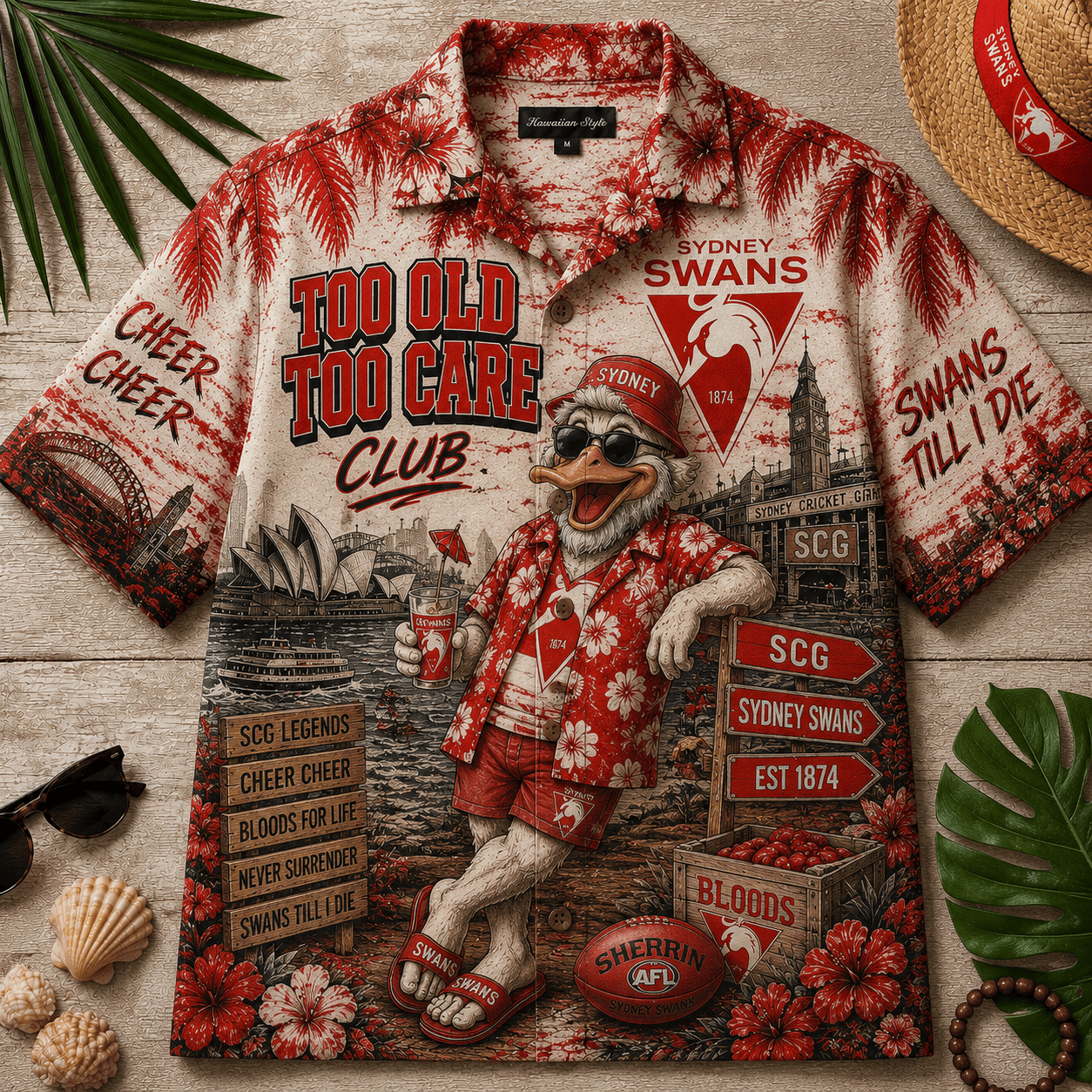 Premium SNSW Hawaiian Shirt HQH