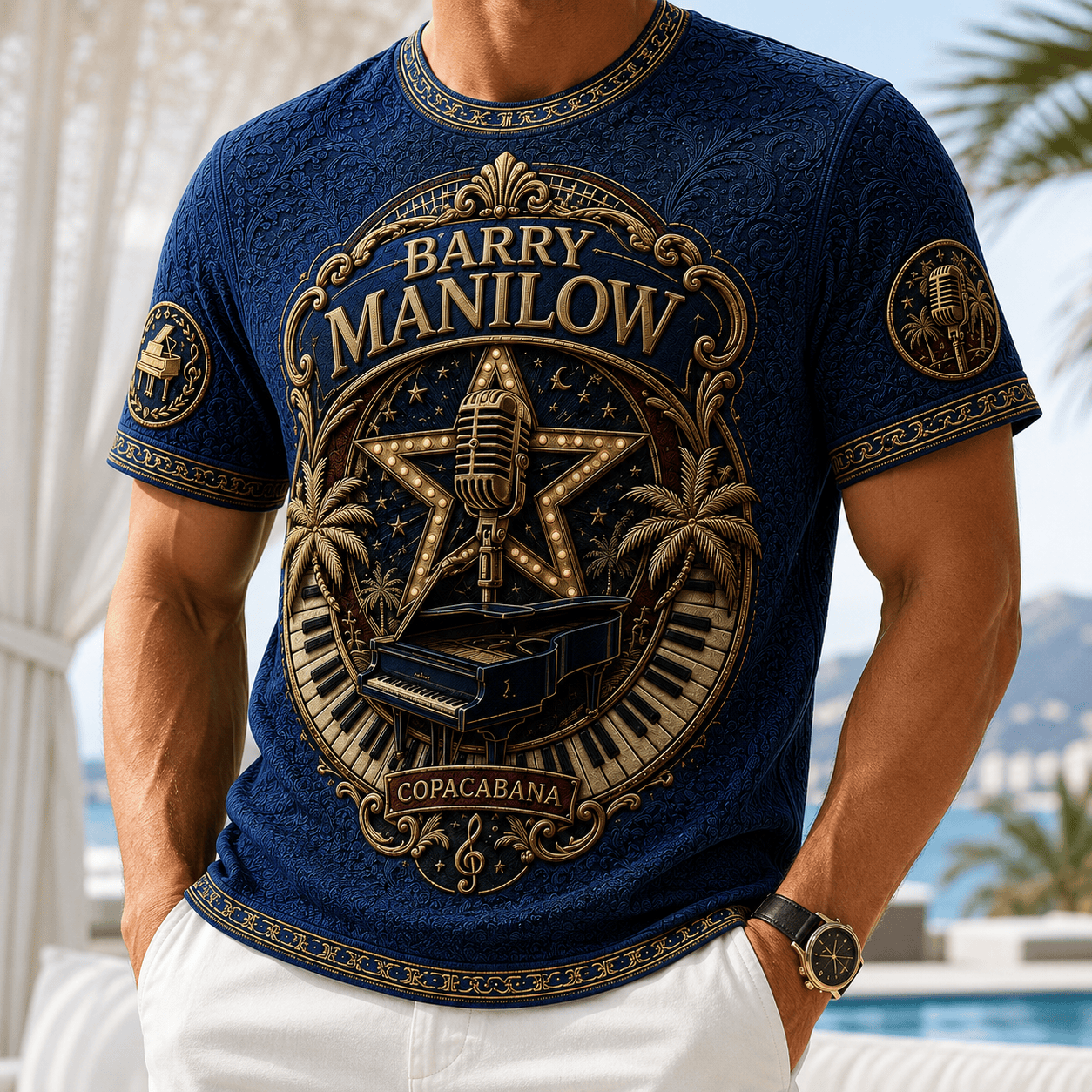 PREMIUM BRML 3D EMBOSS SHIRT PDL