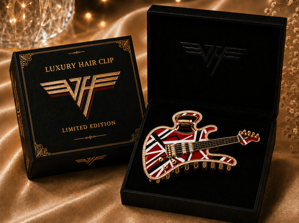 VHL Elegant Gold Hair Clip For Women TMH