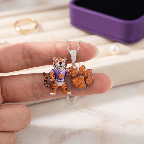 CTFB Solid Gold Chain with Diamond Pendant HTTT