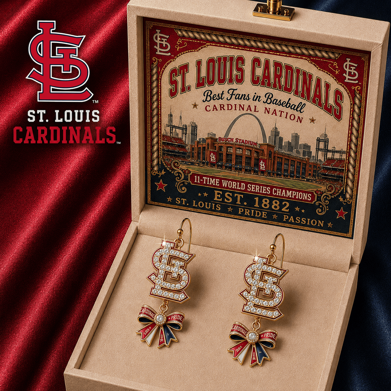 Premium SLVC Dangle Earrings NTB