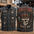 JLR PREMIUM DENIM VEST NTVA